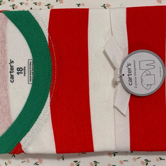 Carters Christmas 2-piece Snug Fit Cotton PJs - Picture 3 of 3